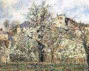 Camille Pissarro Pang plans spring Schwarz oil painting reproduction